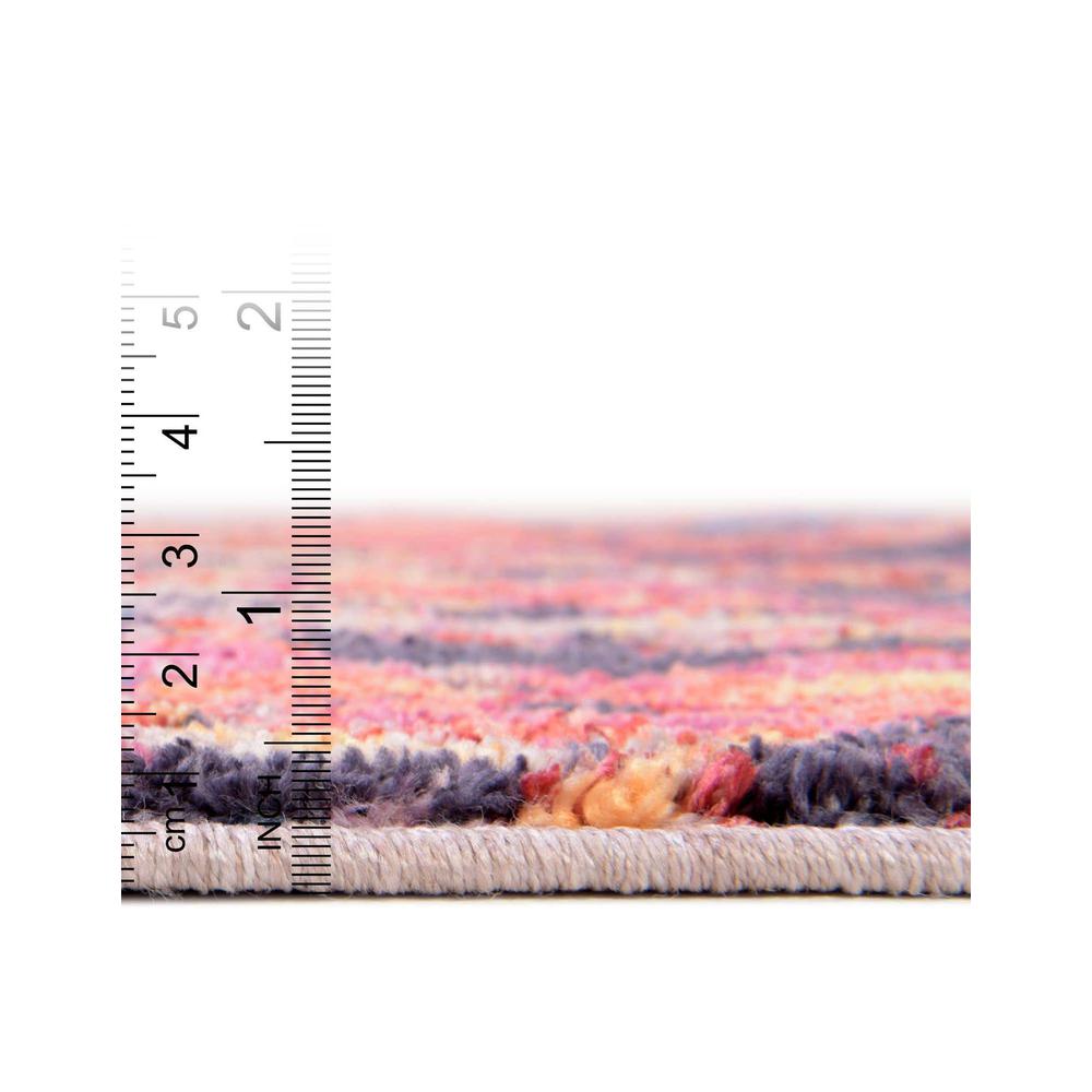 Downtown Chelsea Area Rug 2' 7" x 13' 1", Runner Multi. Picture 5