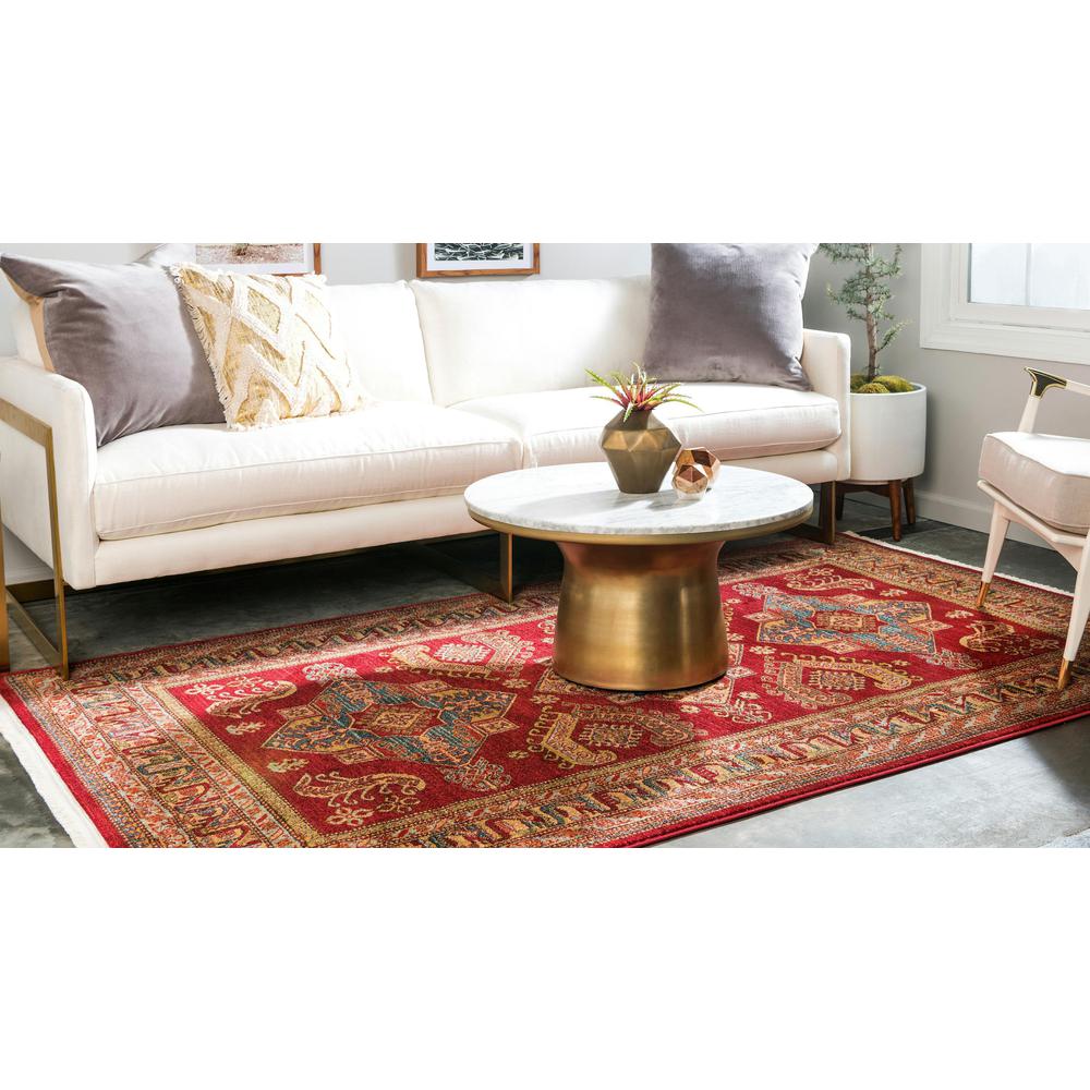 Philip Sahand Rug, Red (7' 0 x 10' 0). Picture 3