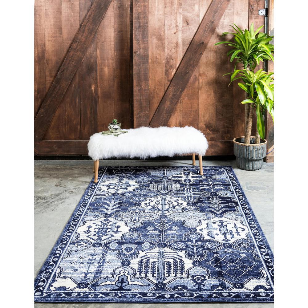 Cathedral La Jolla Rug, Blue (7' 0 x 10' 0). Picture 4