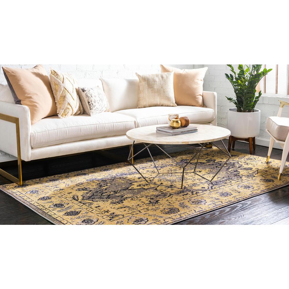 Medici Oasis Rug, Gray (10' 6 x 16' 5). Picture 3