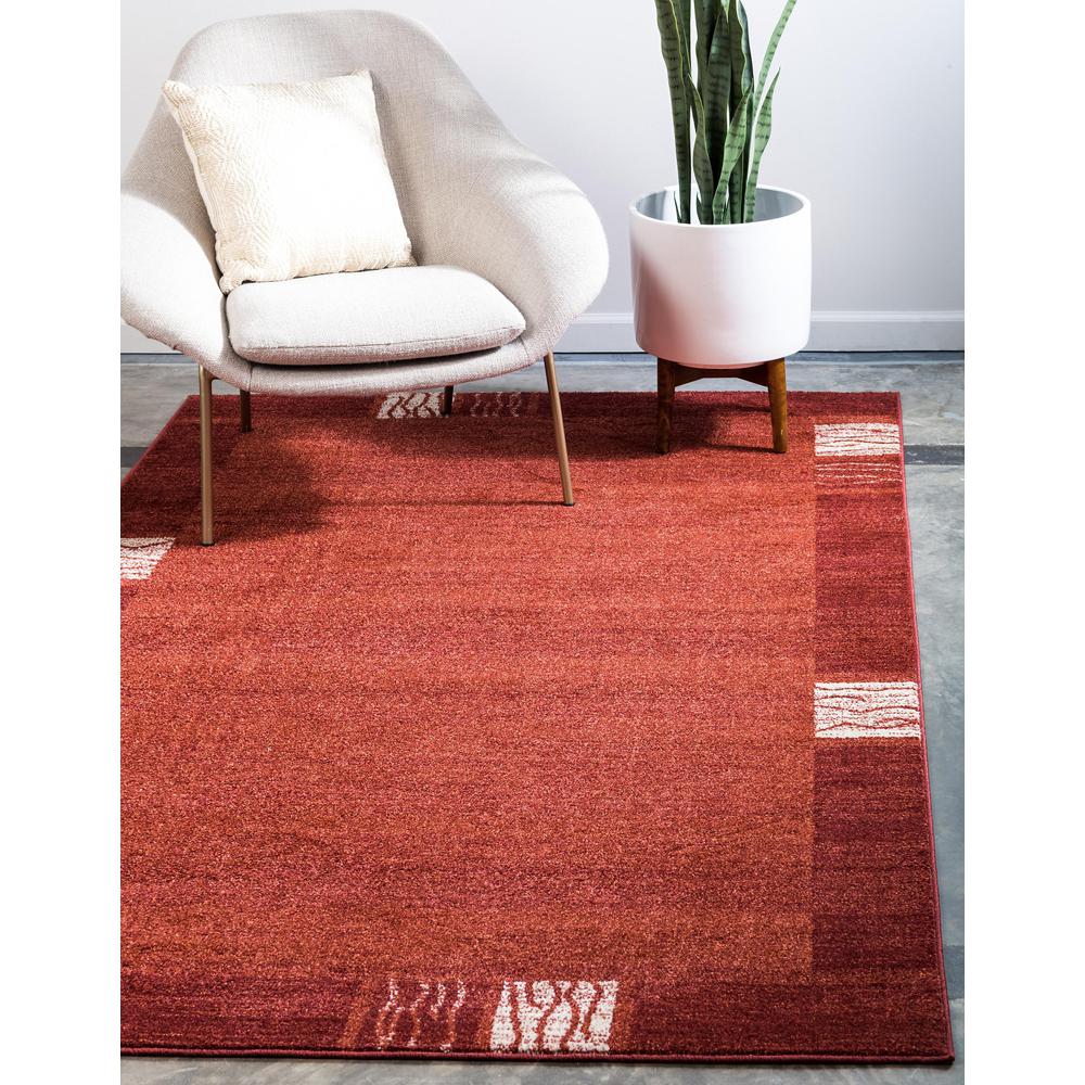 Sarah Del Mar Rug, Rust Red (9' 0 x 12' 0). Picture 2