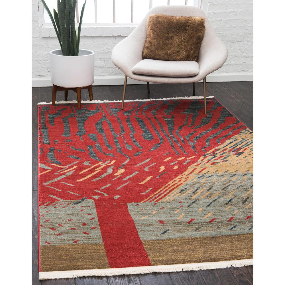 Anastacia Fars Rug, Red (3' 3 x 5' 3). Picture 2