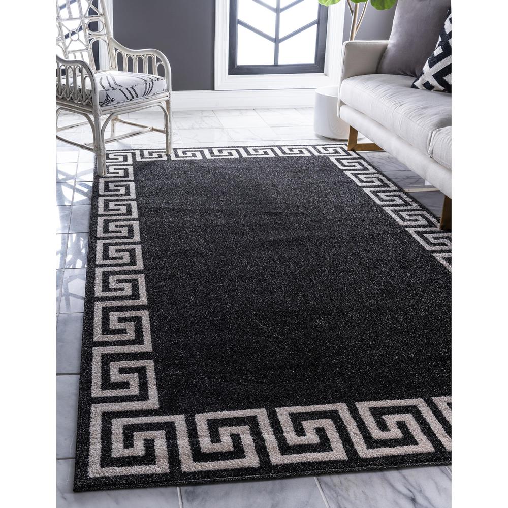 Modern Athens Rug, Charcoal (3' 3 x 5' 3). Picture 2