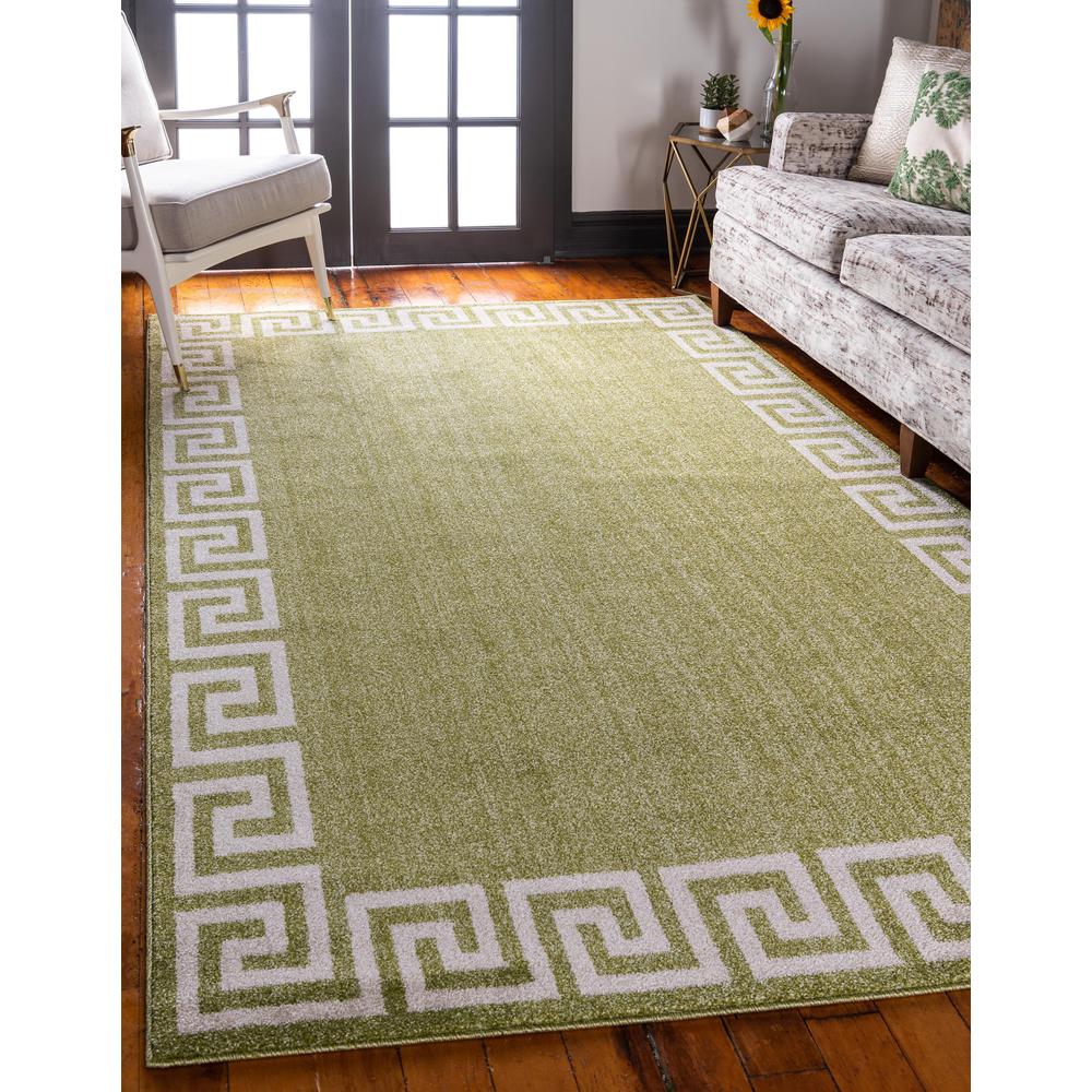 Modern Athens Rug, Light Green (7' 0 x 10' 0). Picture 2