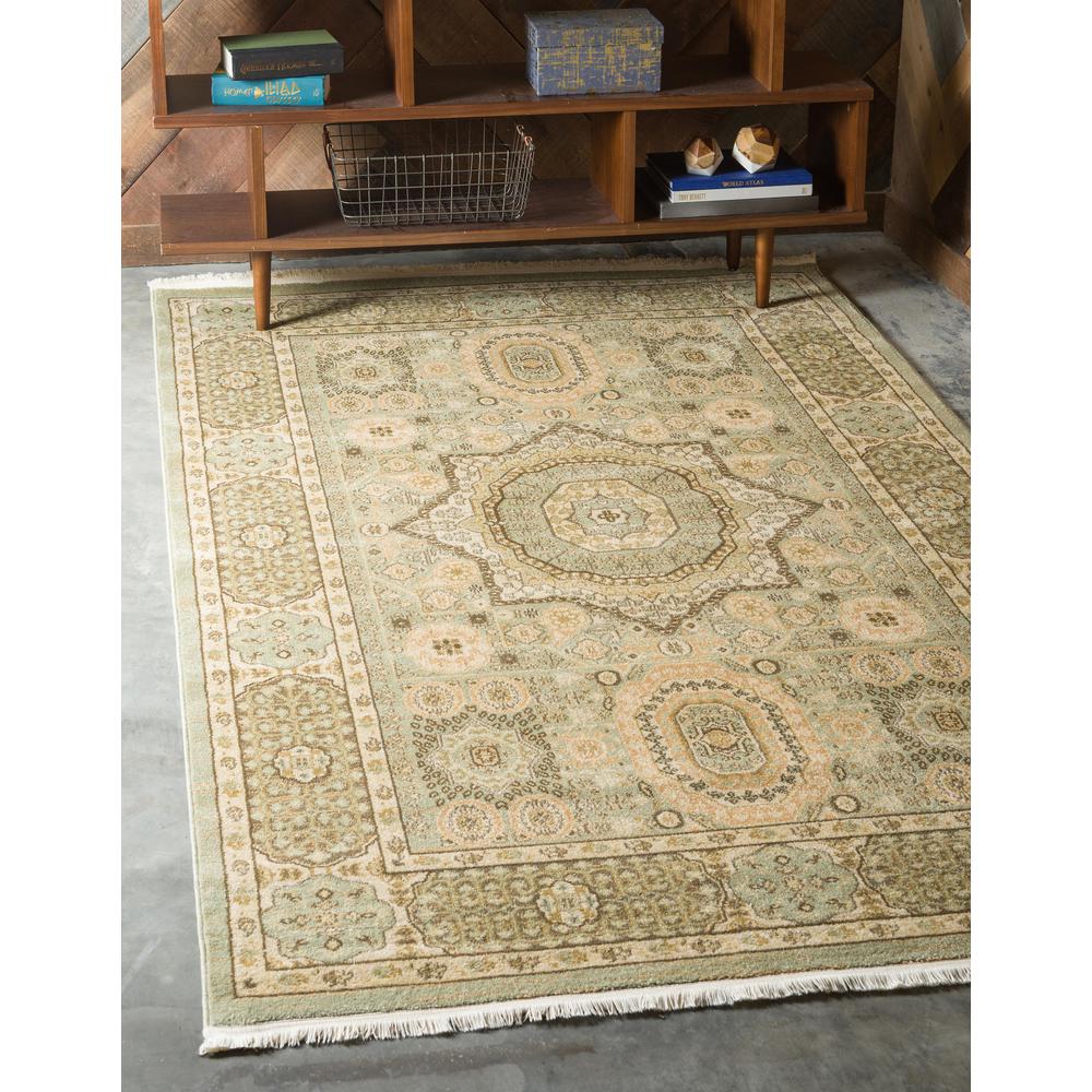 Hamilton Palace Rug, Light Green (7' 0 x 10' 0). Picture 2