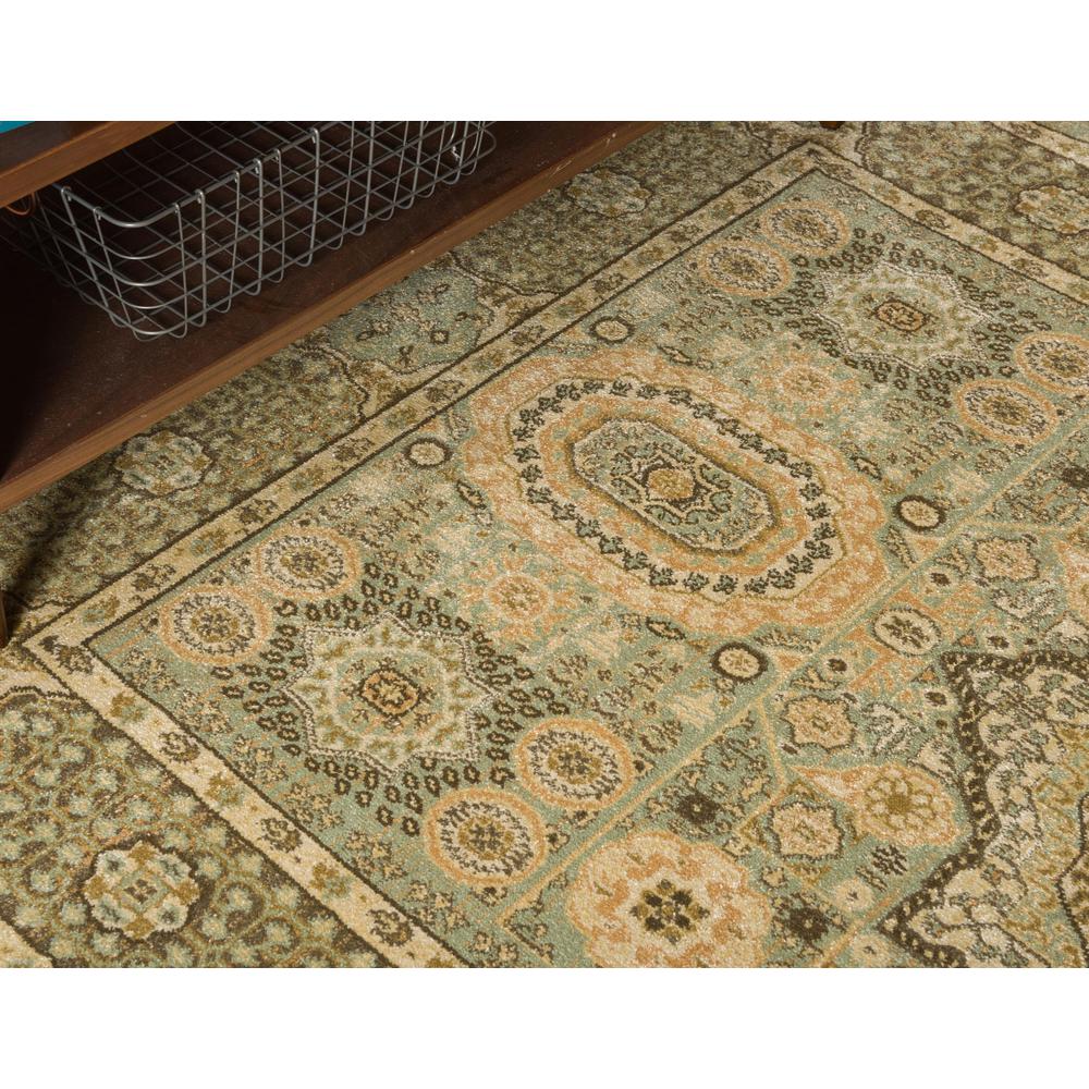 Hamilton Palace Rug, Light Green (7' 0 x 10' 0). Picture 3