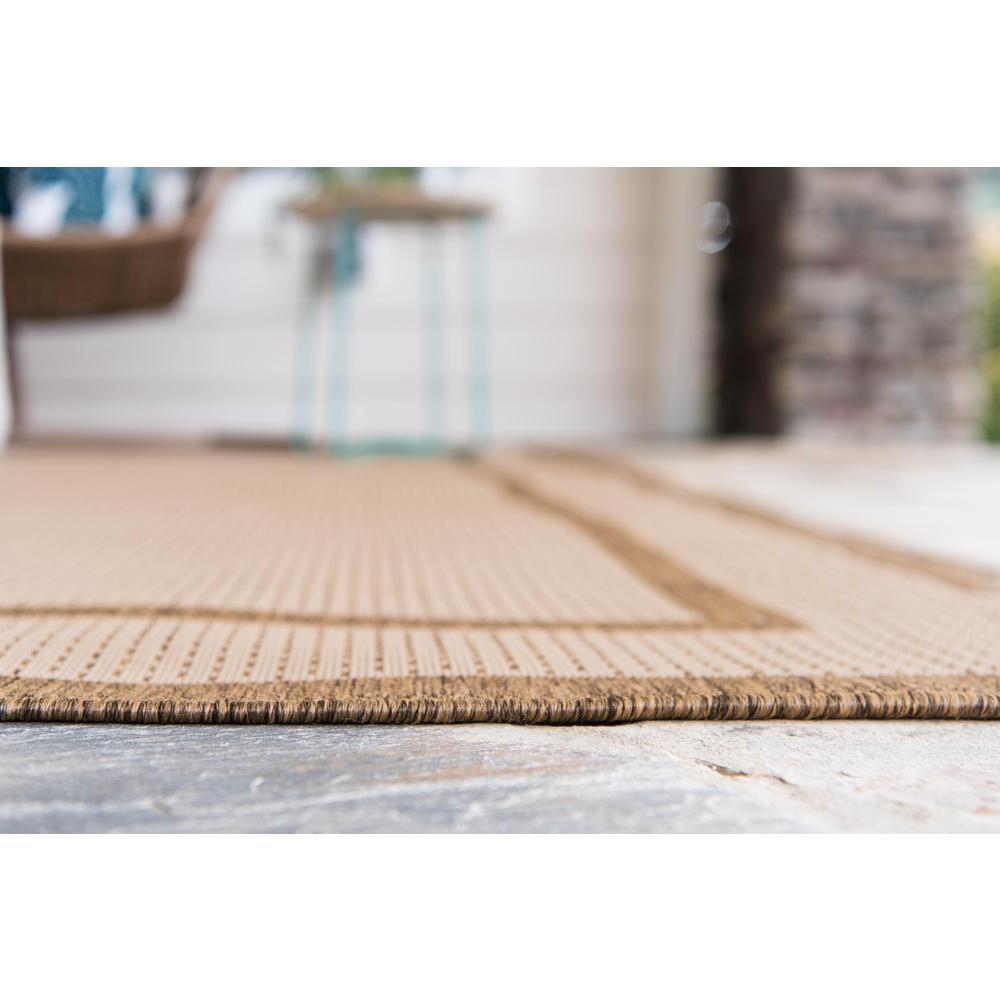 Outdoor Border Rug, Brown (3' 3 x 5' 0). Picture 5