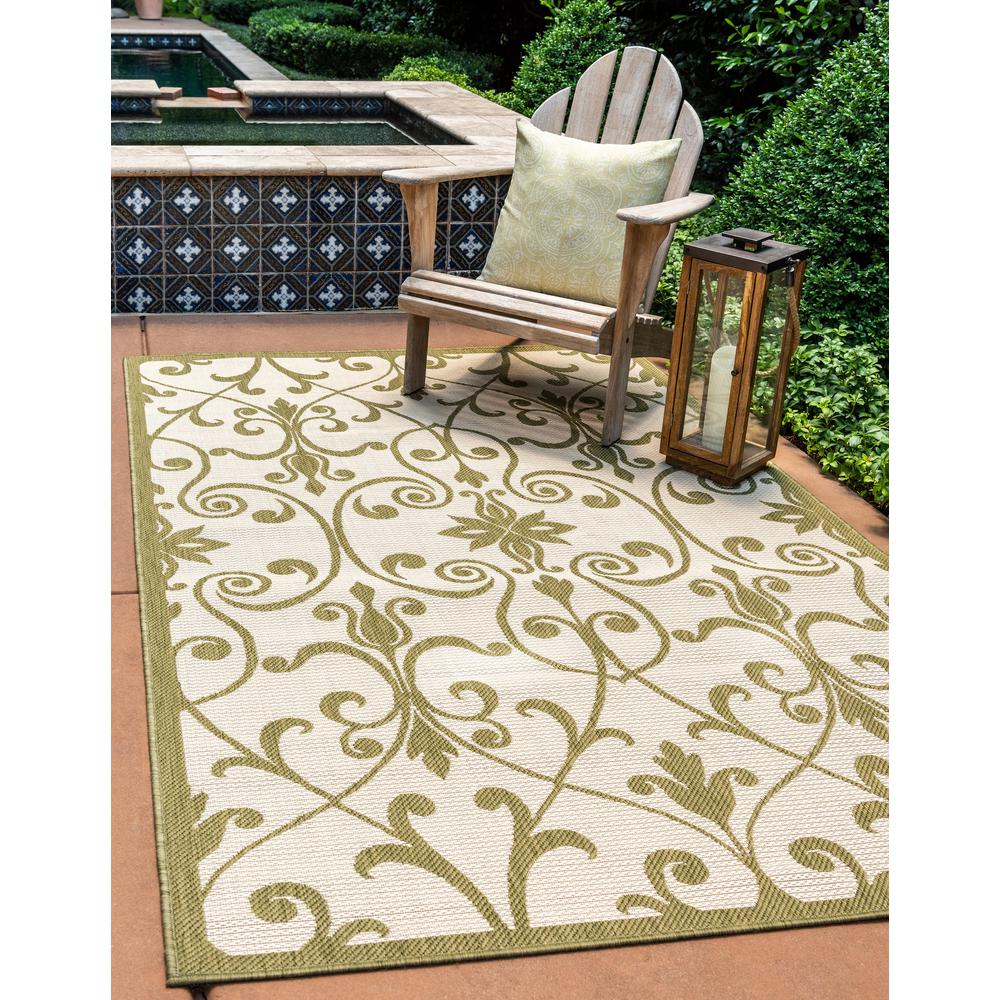Outdoor Gate Rug, Light Green (3' 3 x 5' 0). Picture 2