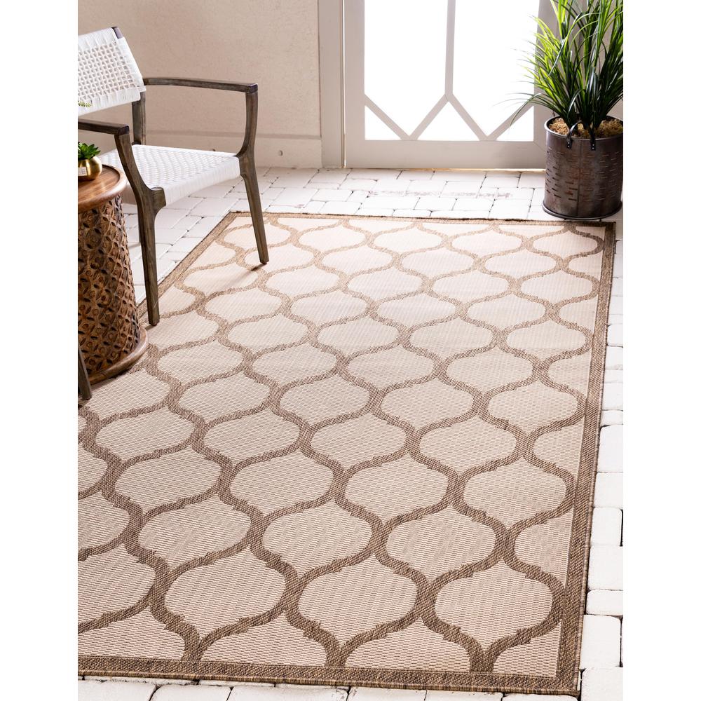 Outdoor Moroccan Rug, Brown (3' 3 x 5' 0). Picture 2