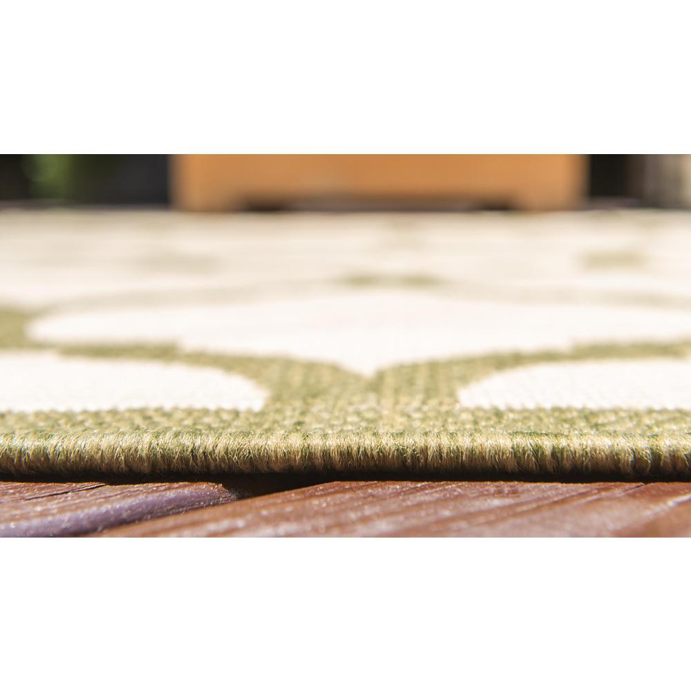 Outdoor Moroccan Rug, Olive (7' 0 x 10' 0). Picture 5