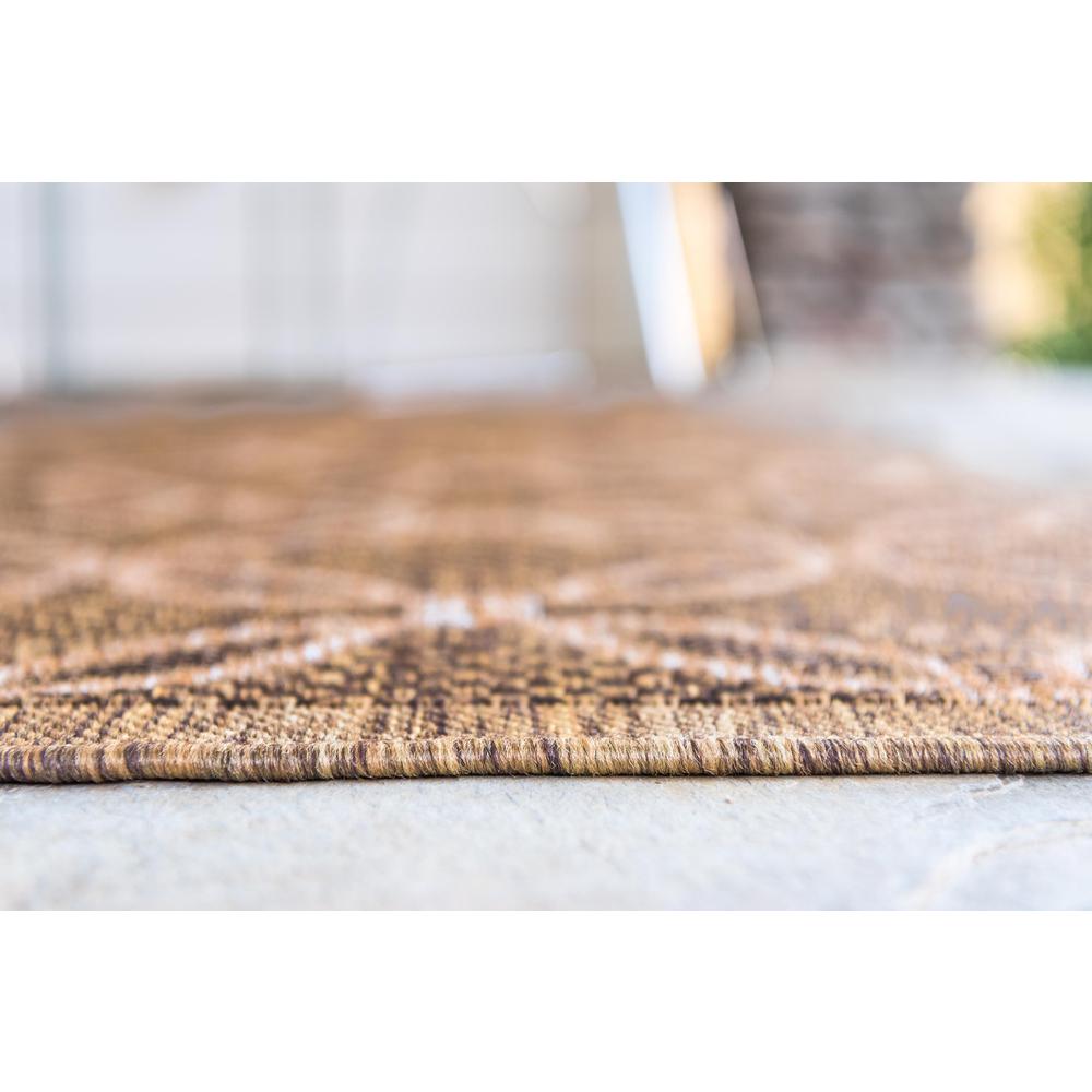 Outdoor Spiral Rug, Light Brown (3' 3 x 5' 0). Picture 3