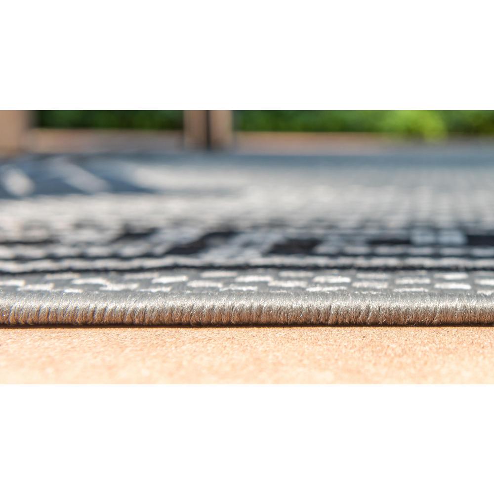 Outdoor Greek Key Rug, Gray (3' 3 x 5' 0). Picture 5