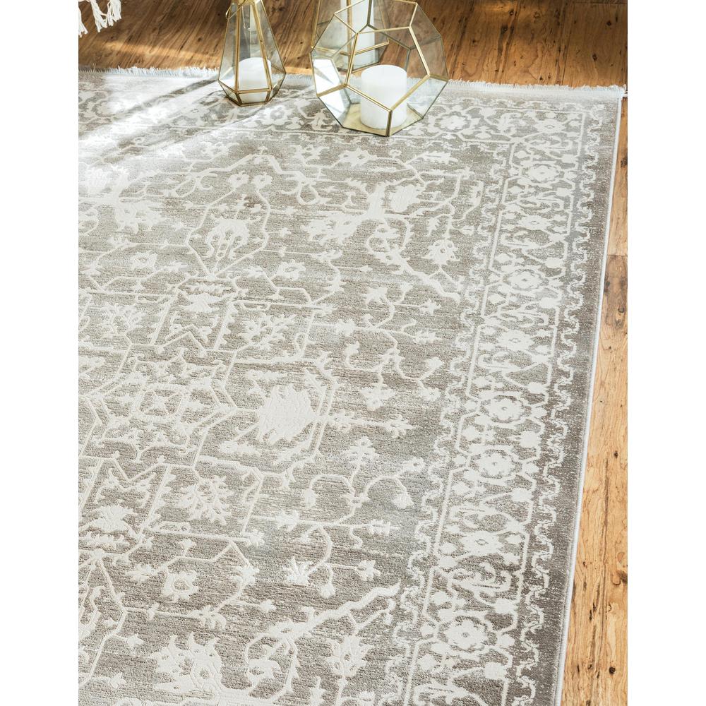 Olympia New Classical Rug, Gray (9' 0 x 12' 0). Picture 5
