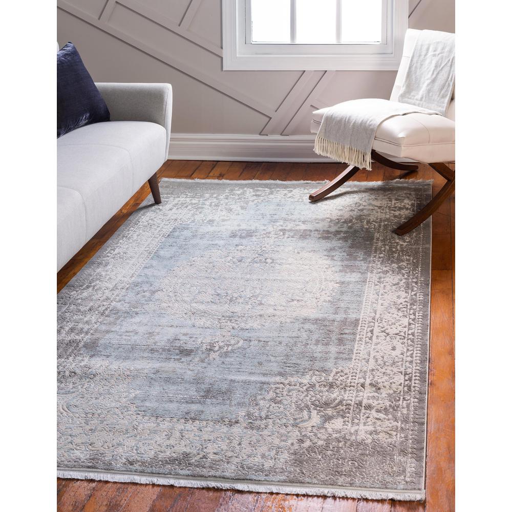 Olwen New Classical Rug, Light Blue (9' 0 x 12' 0). Picture 2