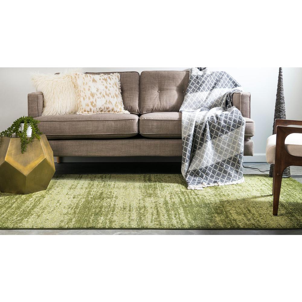 Lucille Del Mar Rug, Green (3' 3 x 5' 3). Picture 4