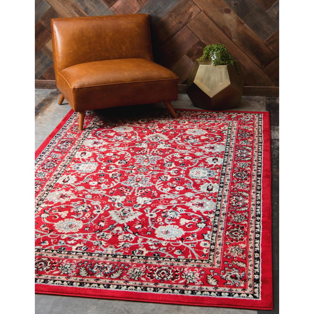Washington Sialk Hill Rug, Red (5' 0 x 8' 0). Picture 2