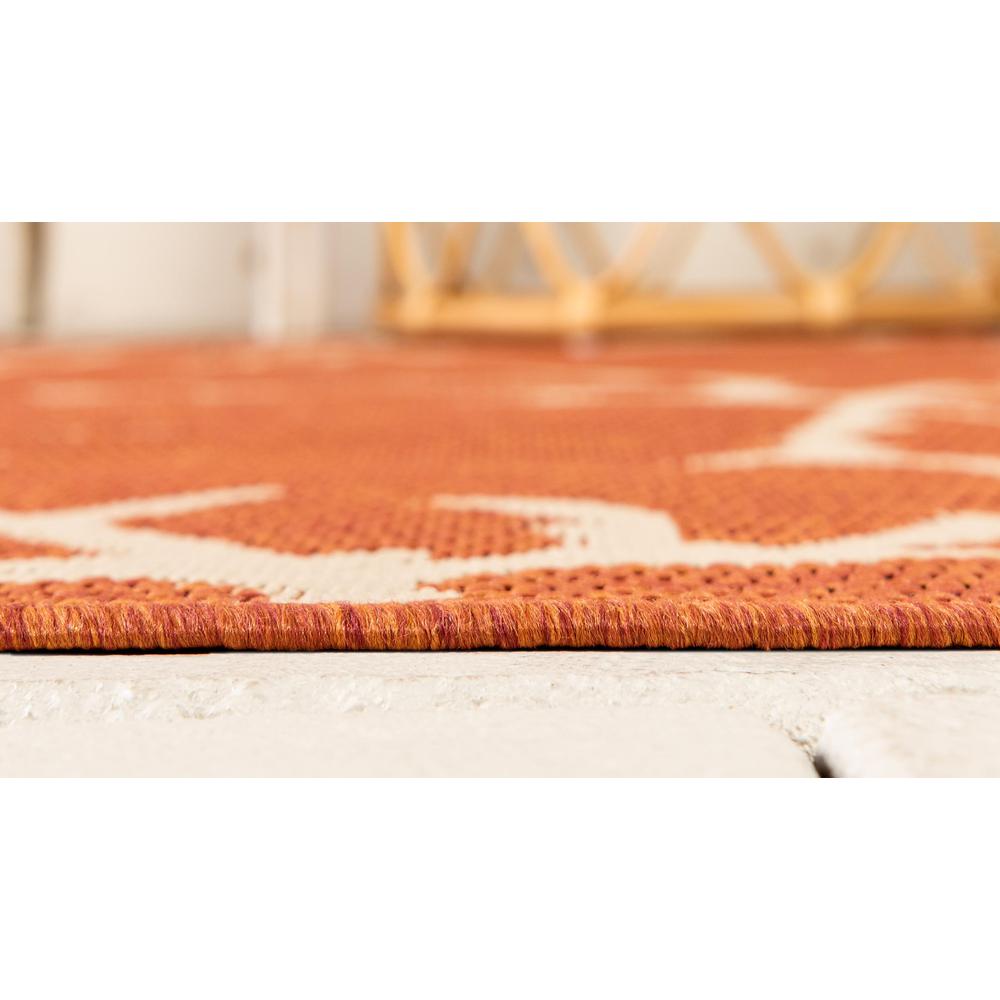 Outdoor Branch Rug, Terracotta (7' 0 x 10' 0). Picture 5