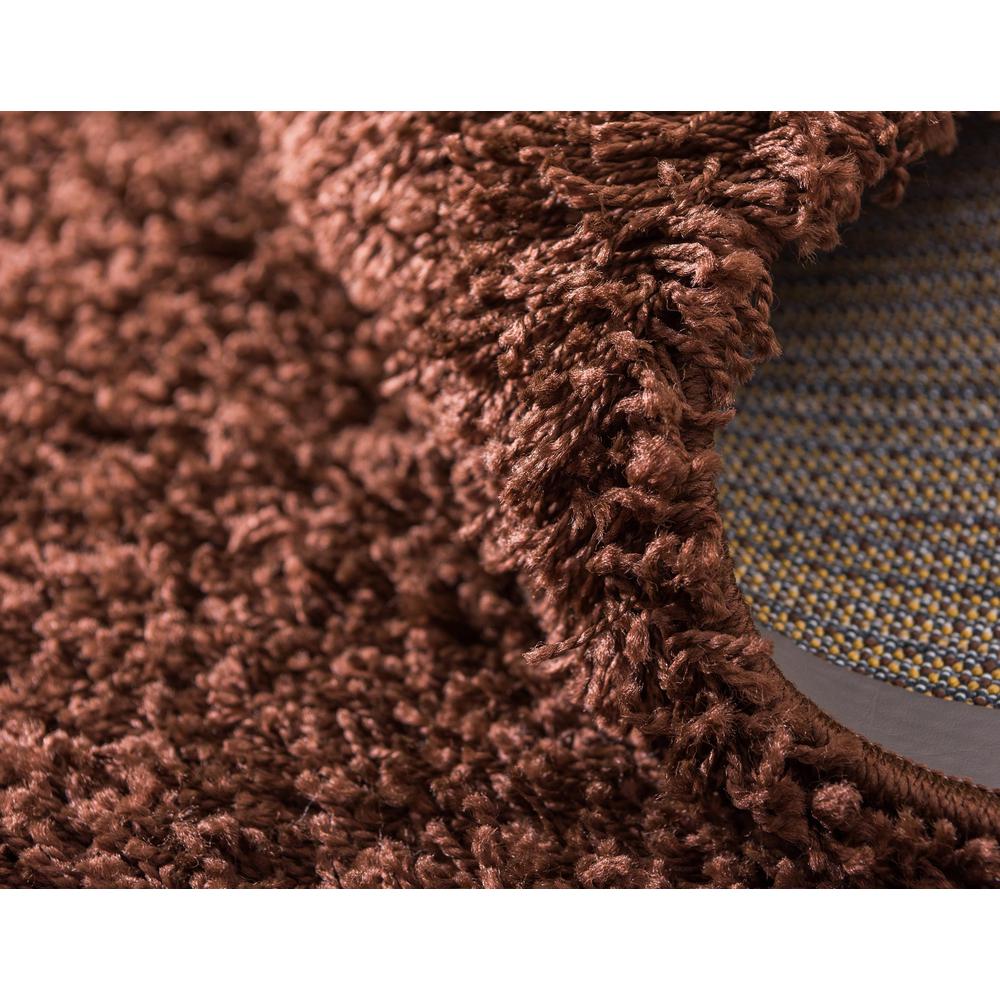 Solid Shag Rug, Chocolate Brown (2' 6 x 13' 0). Picture 6