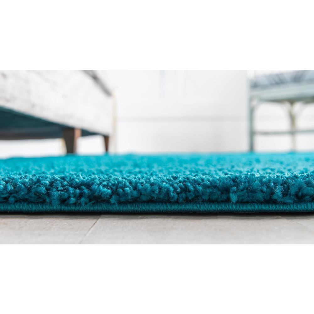 Calabasas Solo Rug, Turquoise (5' 0 x 7' 7). Picture 5