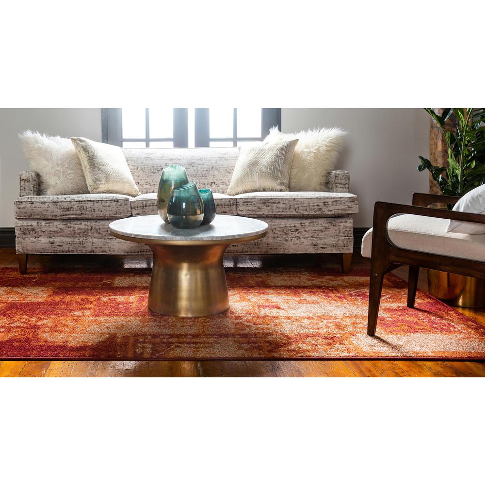 Autumn Plymouth Rug, Terracotta (8' 0 x 10' 0). Picture 4