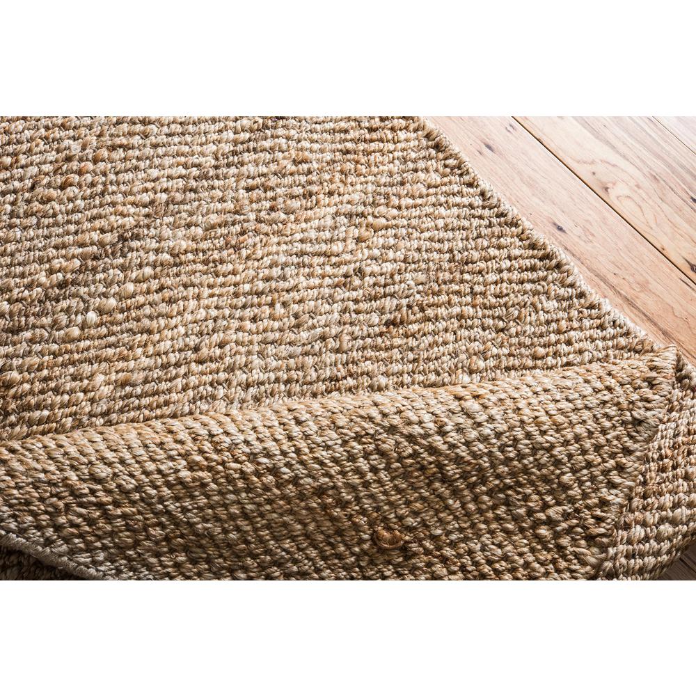 Chunky Jute Rug, Natural (5' 0 x 8' 0). Picture 5