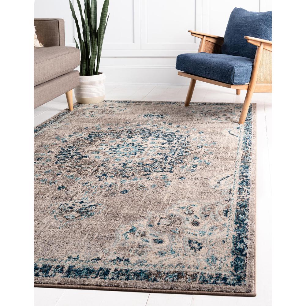 Alexis Penrose Rug, Gray (8' 0 x 10' 0). Picture 2