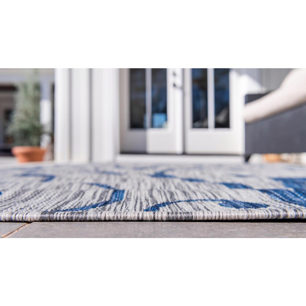 Outdoor Curl Rug, Light Gray (7' 0 x 10' 0). Picture 5