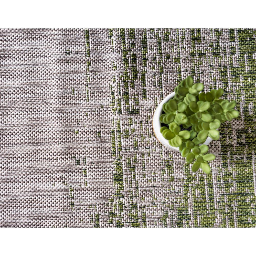 Outdoor Ombre Rug, Green (5' 0 x 8' 0). Picture 6