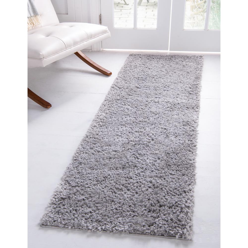 Davos Shag Rug, Sterling (2' 7 x 13' 0). Picture 2