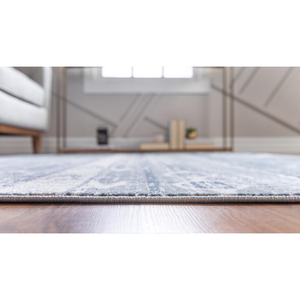 Orford Portland Rug, Blue (7' 0 x 7' 0). Picture 5