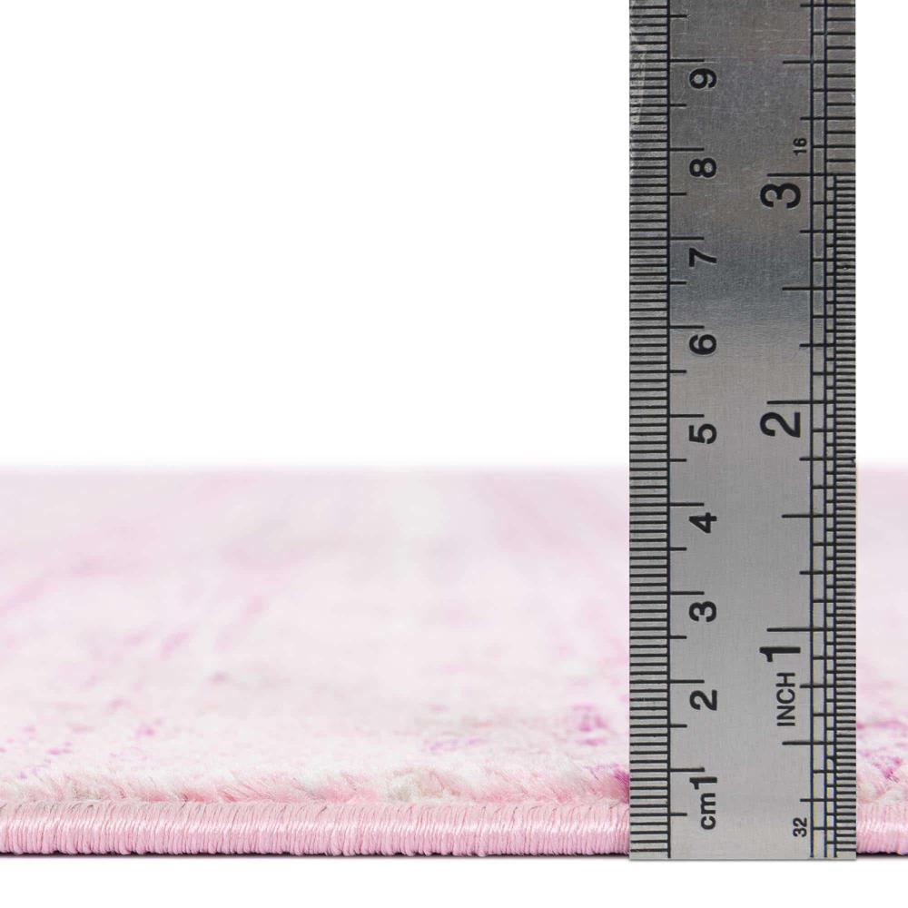 Uptown Madison Avenue Area Rug 2' 2" x 6' 1", Runner Pink. Picture 5