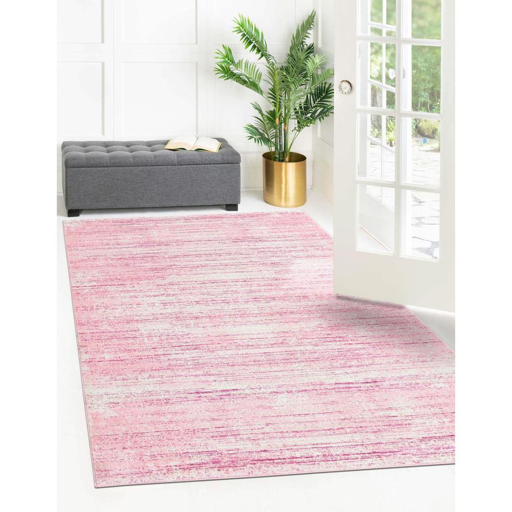 Uptown Madison Avenue Area Rug 2' 0" x 3' 1", Rectangular Pink. Picture 2