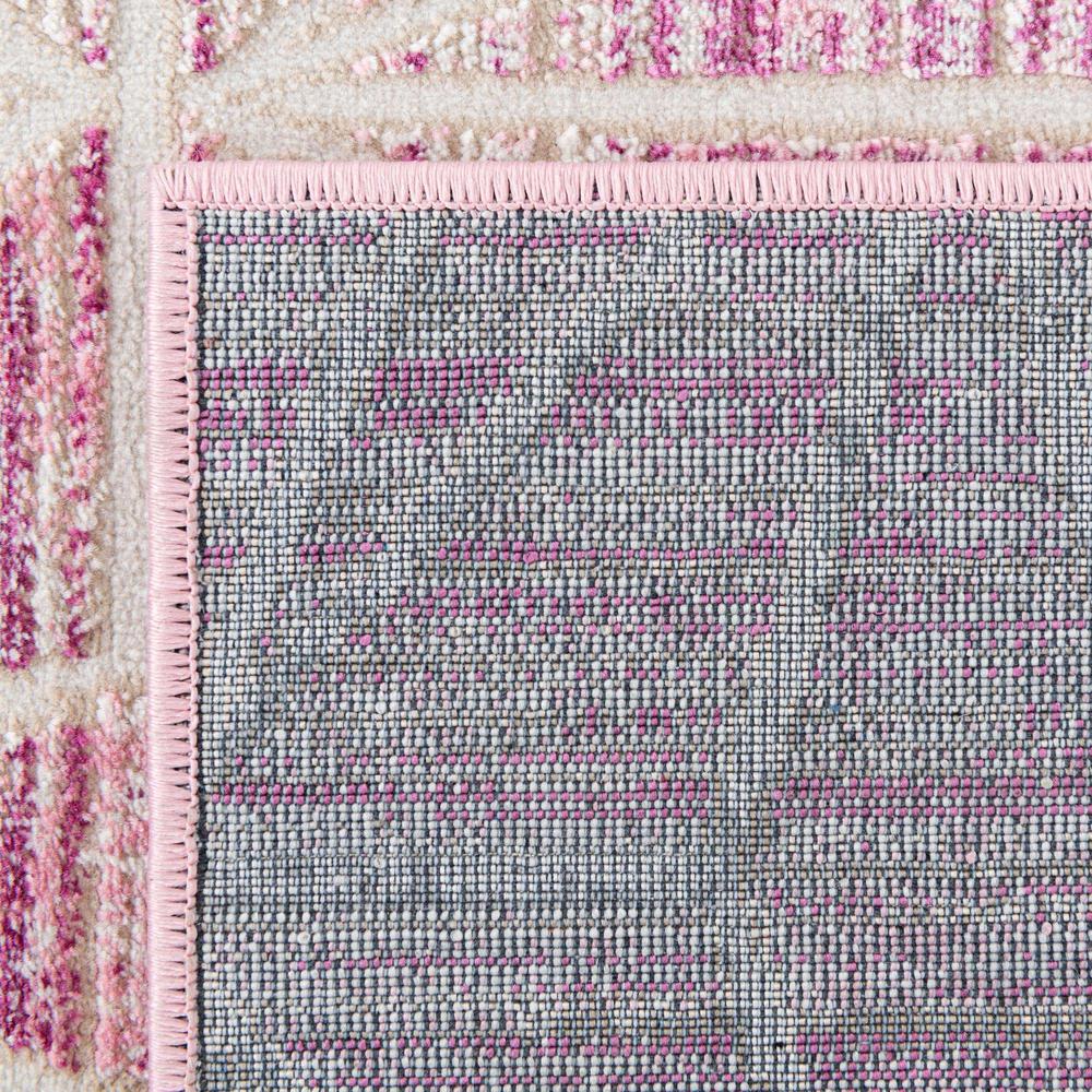 Uptown Fifth Avenue Area Rug 2' 7" x 8' 0", Runner Pink. Picture 7