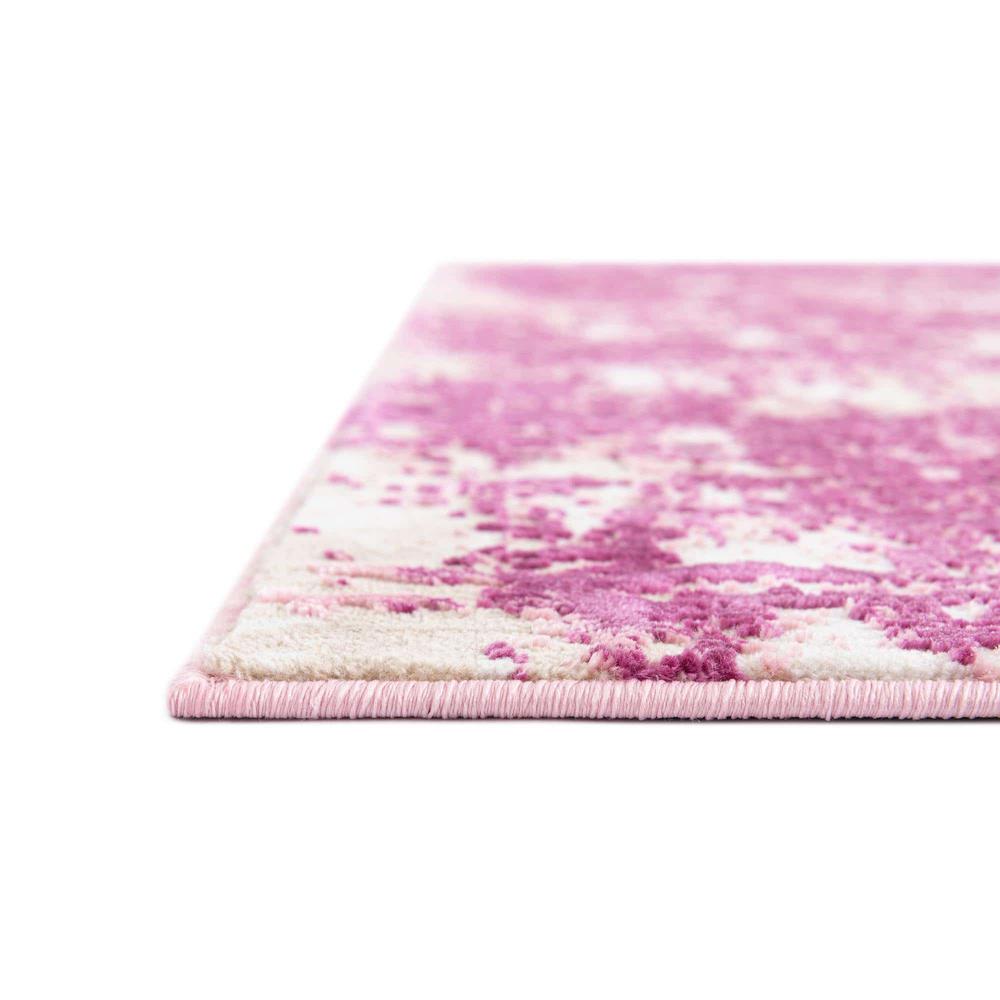 Uptown Lexington Avenue Area Rug 2' 7" x 8' 0", Runner Pink. Picture 10