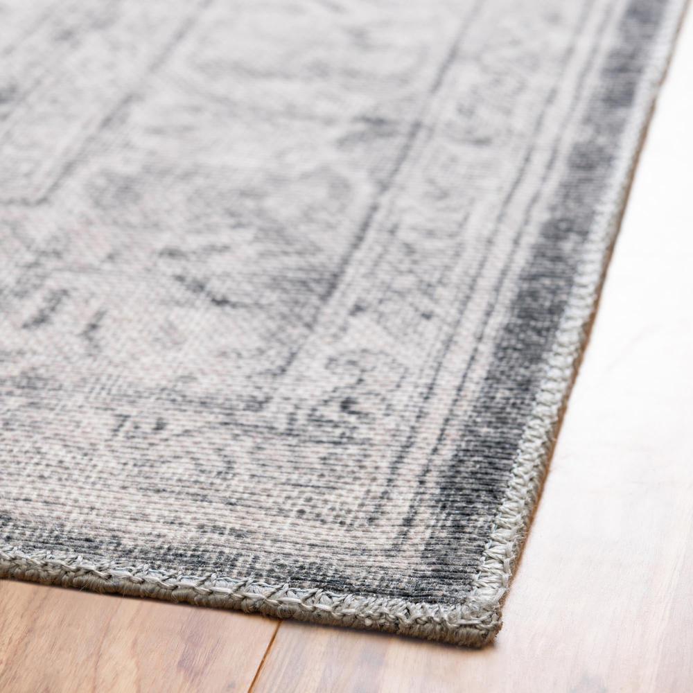 Unique Loom Rectangular 5x8 Rug in Charcoal (3161314). Picture 5
