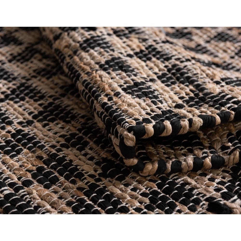 Unique Loom Rectangular 2x3 Rug in Black (3153979). Picture 6