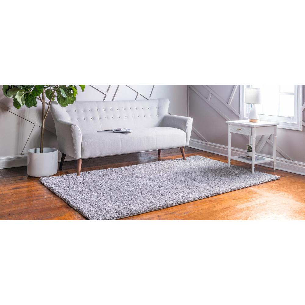 Unique Loom Rectangular 10x14 Rug in Sterling (3153309). Picture 3