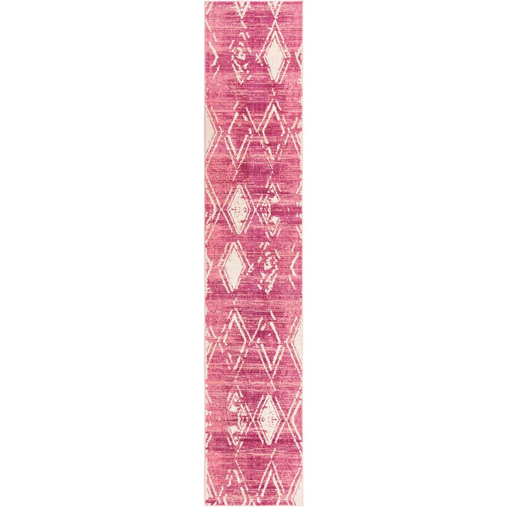 Uptown Carnegie Hill Area Rug 2' 7" x 13' 11", Runner Pink. Picture 1