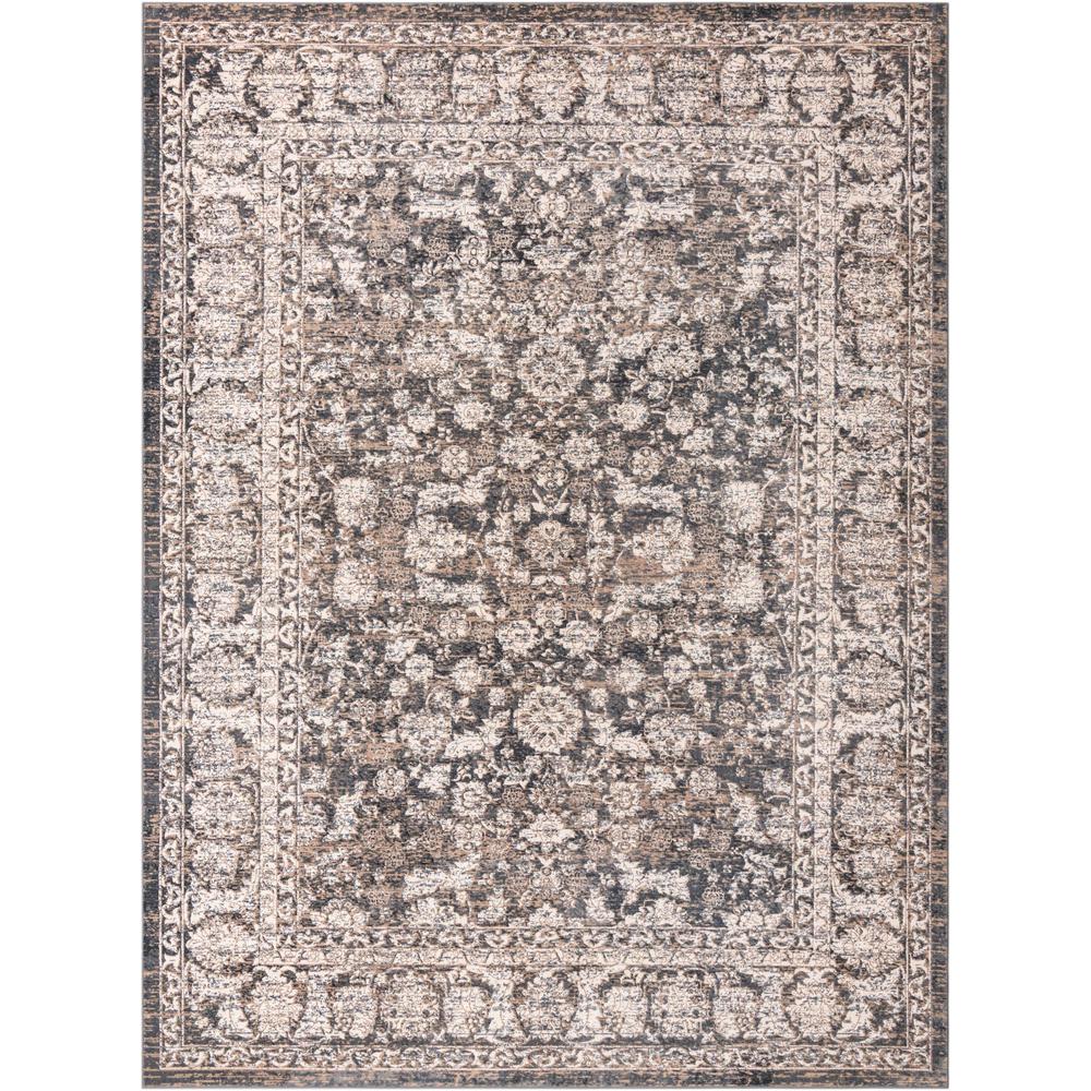 Uptown Area Rug 9' 0" x 12' 0", Rectangular, Navy Blue. Picture 1