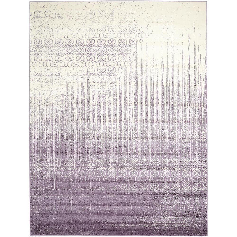 Jennifer Del Mar Rug, Purple (9' 0 x 12' 0). Picture 1