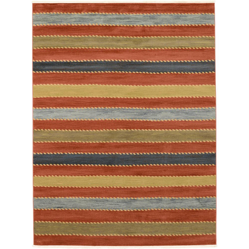 Monterey Fars Rug, Red (9' 0 x 12' 0). Picture 1