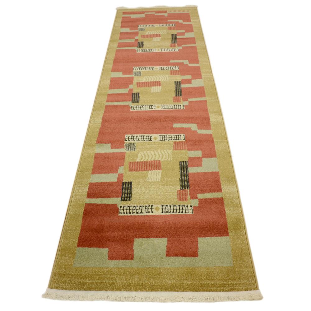 Jefferson Fars Rug, Rust Red (2' 7 x 10' 0). Picture 4