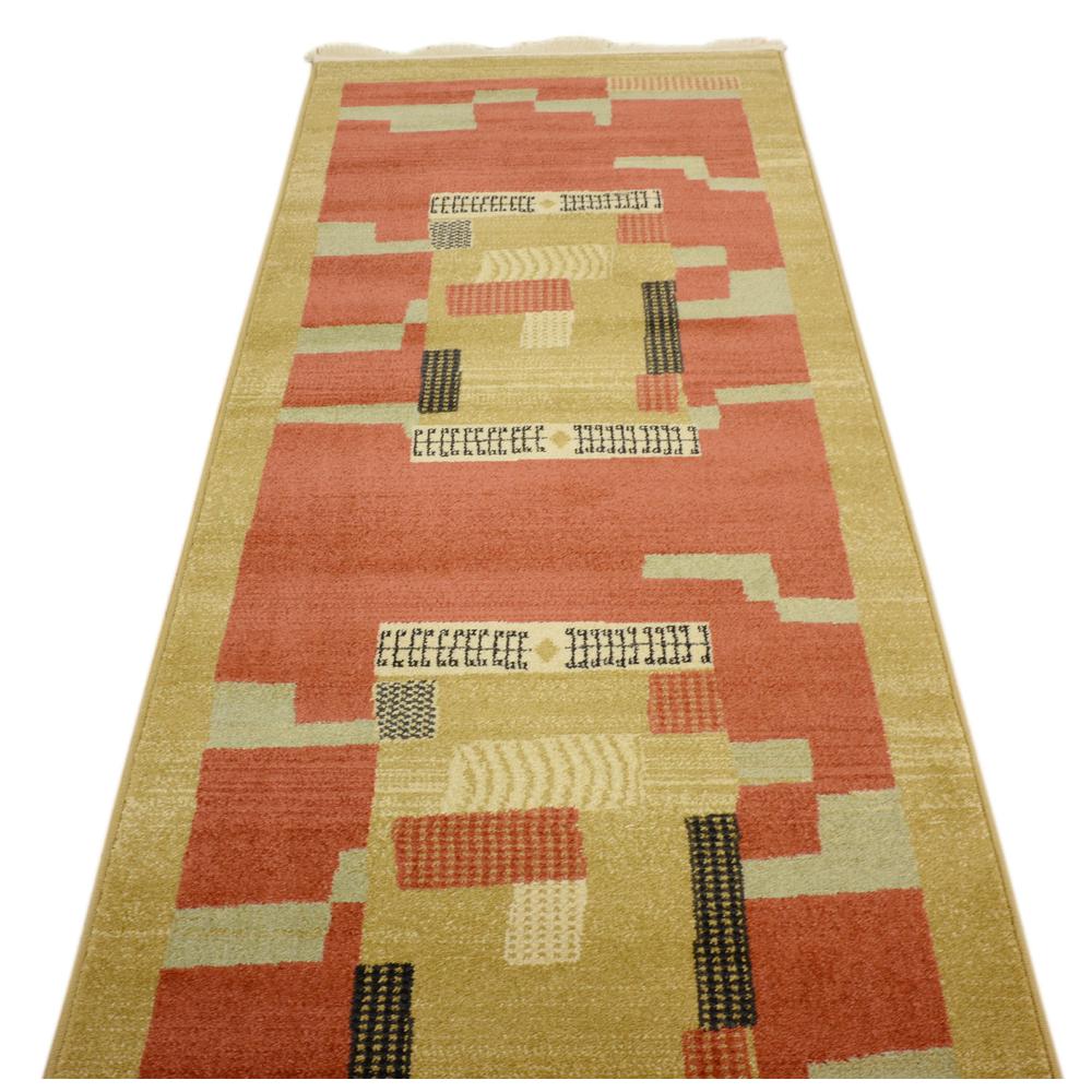 Jefferson Fars Rug, Rust Red (2' 7 x 10' 0). Picture 6