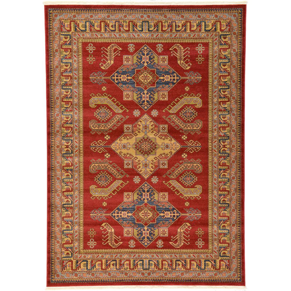 Philip Sahand Rug, Red (7' 0 x 10' 0). Picture 1