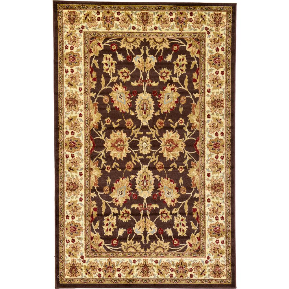 Springfield Voyage Rug, Brown (5' 0 x 8' 0). Picture 1