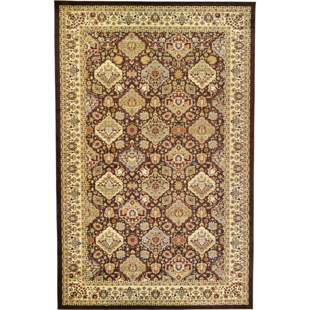 Colonial Voyage Rug, Brown (10' 6 x 16' 5). Picture 1