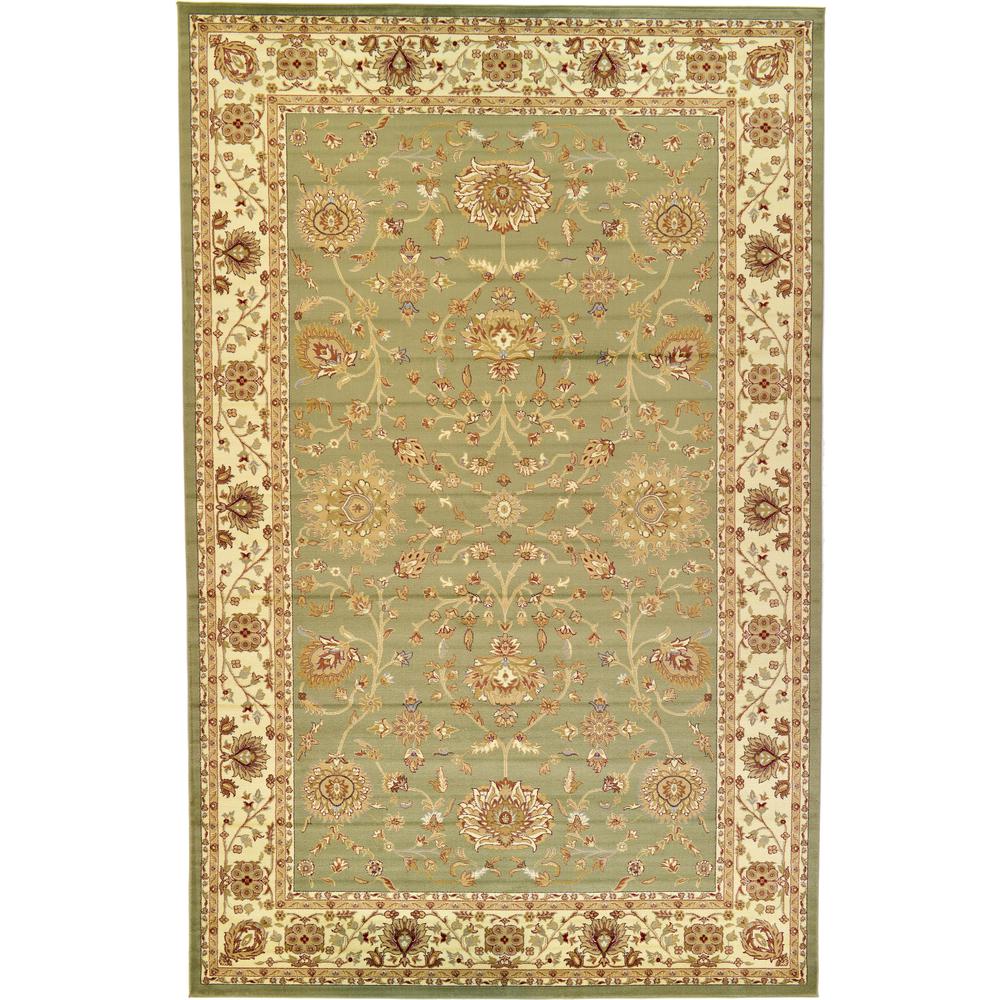 St. Florence Voyage Rug, Light Green (10' 6 x 16' 5). Picture 1