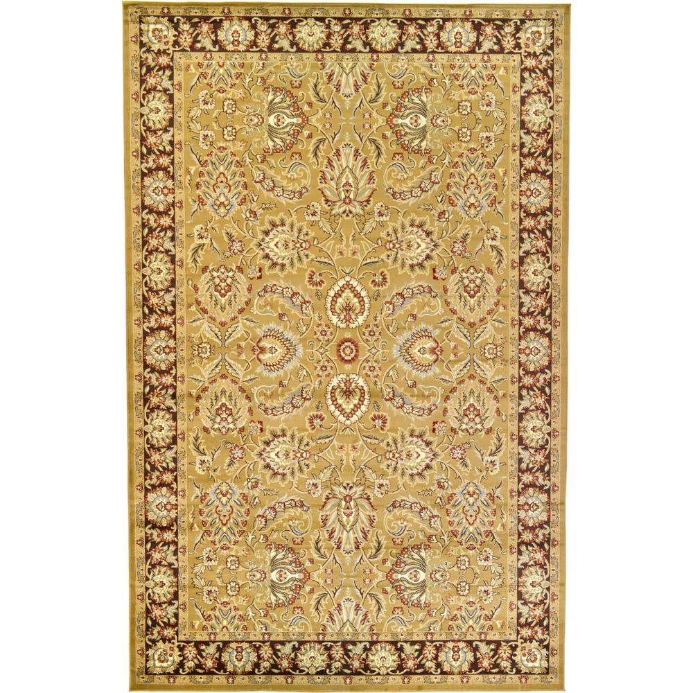 Asheville Voyage Rug, Gold/Brown (10' 6 x 16' 5). Picture 1