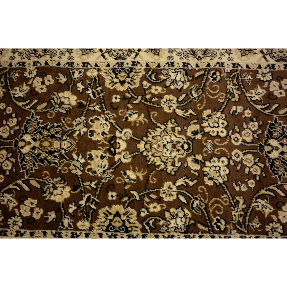 Washington Sialk Hill Rug, Brown (3' 0 x 16' 5). Picture 5