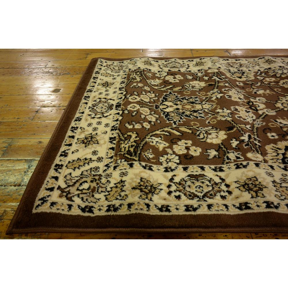 Washington Sialk Hill Rug, Brown (3' 0 x 16' 5). Picture 6